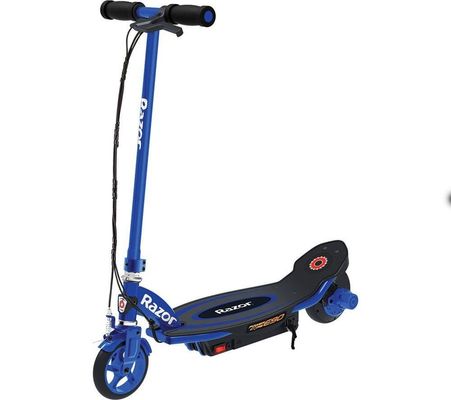 Razor PowerCore E90 Electric Scooter for Kids 8 plus with 10 mph Max Speed - Blue