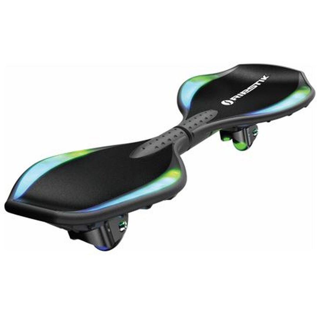RAZOR Ripstik Ripster Lightshow Caster Board - Black, Black - Image 1