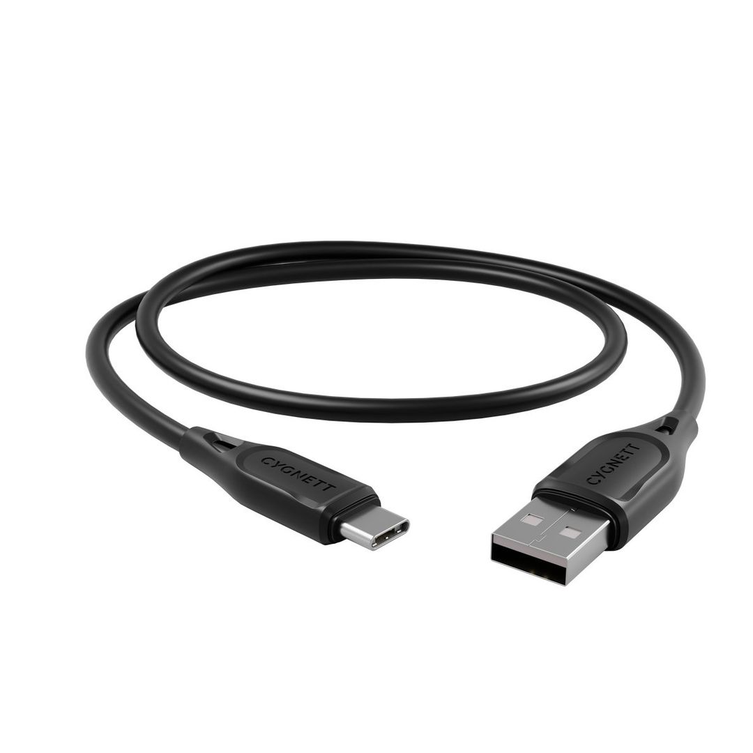 Cygnett CY4687PCUSA USB cable USB 2.0 1 m USB A USB C Black - Image 1