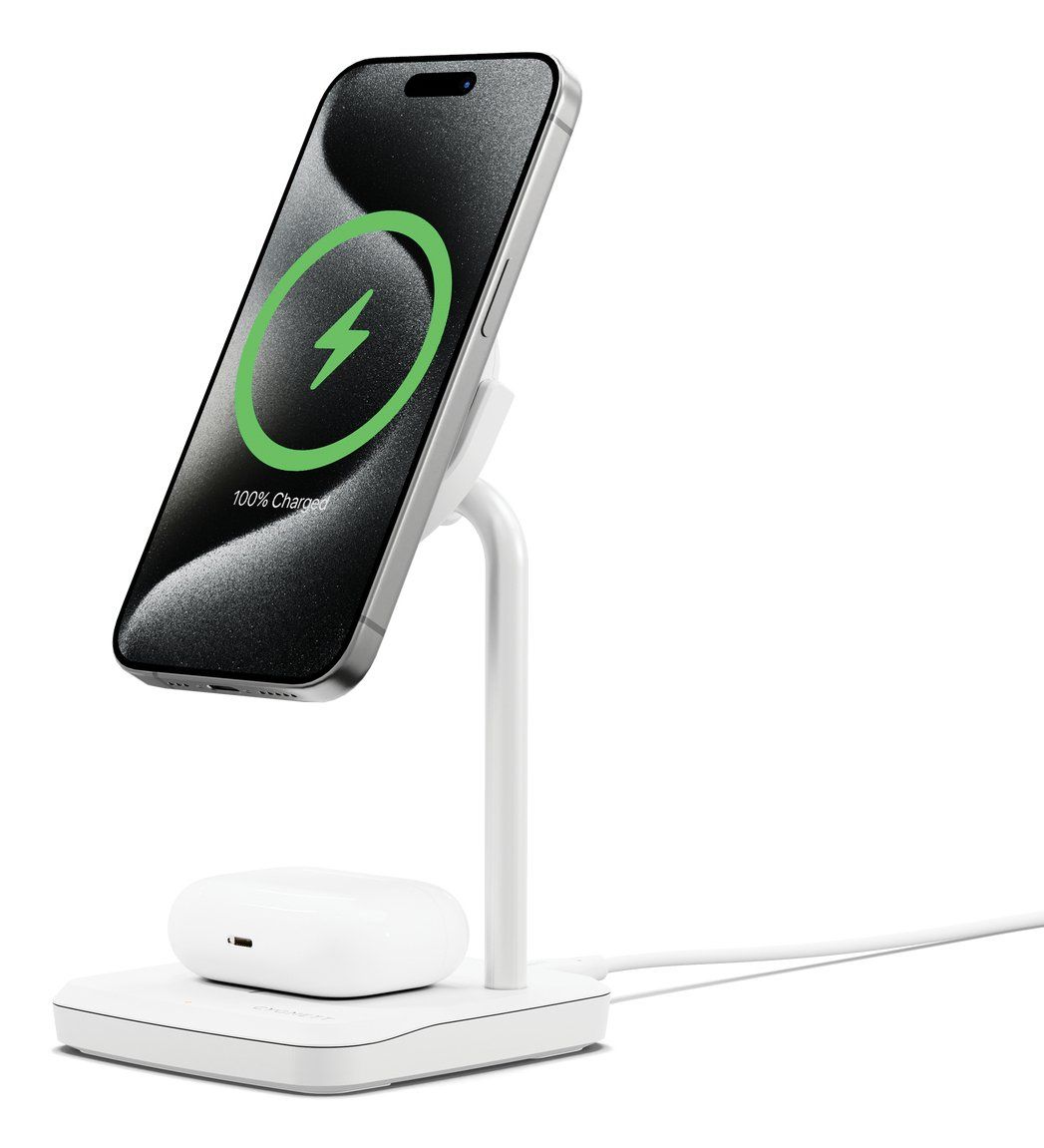 Cygnett CY5099BUNCP mobile device charger Headphones, Headset, Smartwatch White USB Wireless charging Fast charging Indoor - Image 1