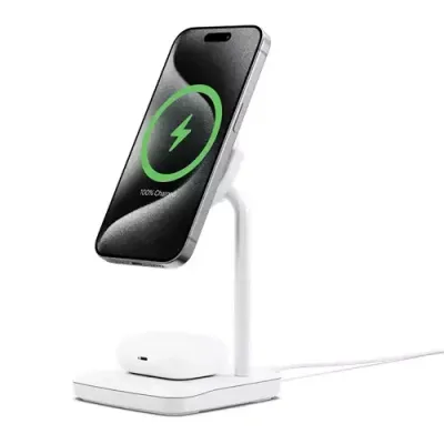 Cygnett CY5099BUNCP mobile device charger Headphones, Headset, Smartwatch White USB Wireless charging Fast charging Indoor - Thumbnail 2