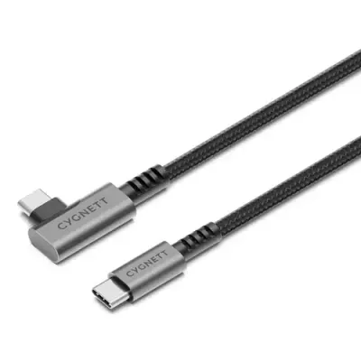 Cygnett CY5104PCTYC USB cable USB 3.2 Gen 1 (3.1 Gen 1) 1 m USB C Black - Thumbnail 2