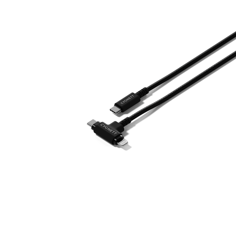 Cygnett CY5106PCUSA USB cable USB 2.0 1 m USB C USB A Black - Image 1