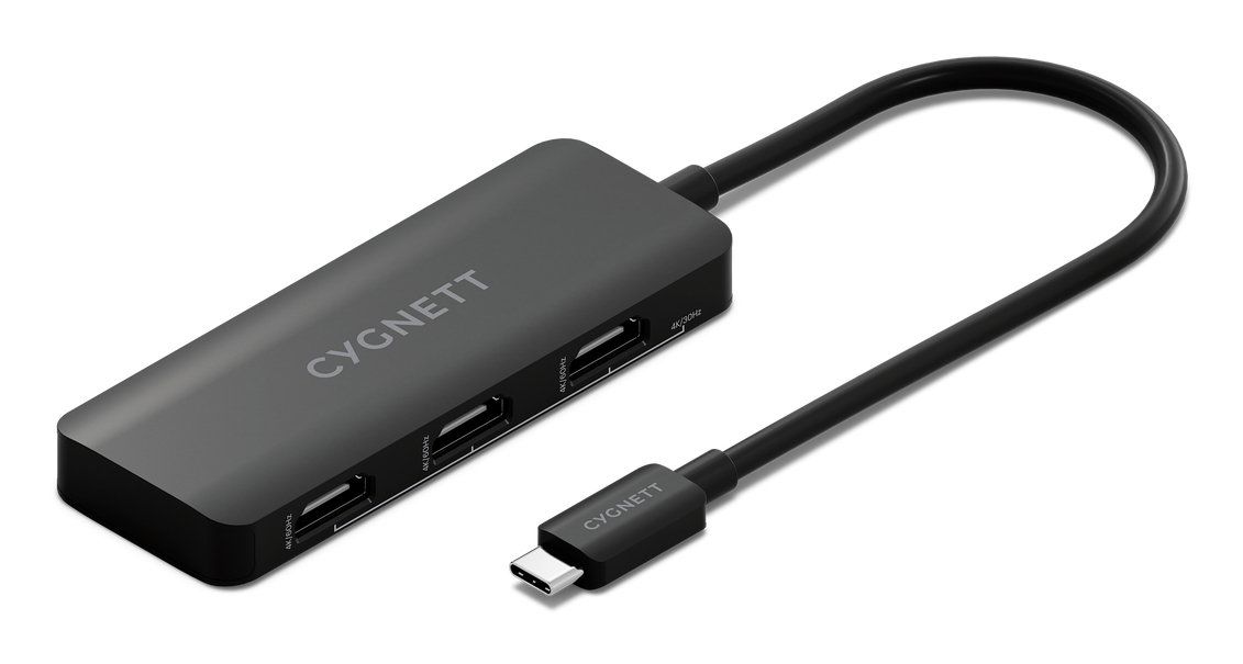 Cygnett CY5392CYHUB interface hub USB Type-C Black - Image 1