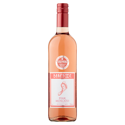 Barefoot Pink Moscato, 75 cl