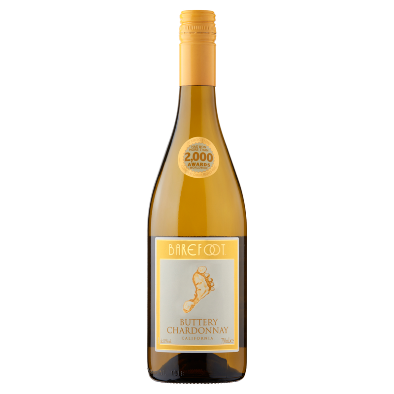Barefoot Buttery Chardonnay, 75 cl - Image 1