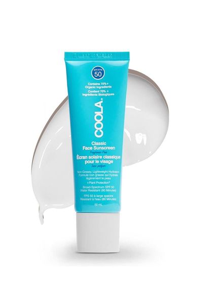 Coola Face Lotion SPF50 Unscented 50ml in Misc