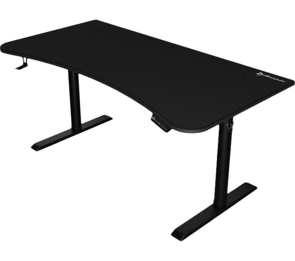 Arozzi Arena Moto Gaming Desk - Pure Black - Image 1