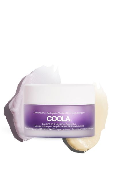 Coola Day SPF30 & Night Organic Eye Cream Duo 24ml in Misc