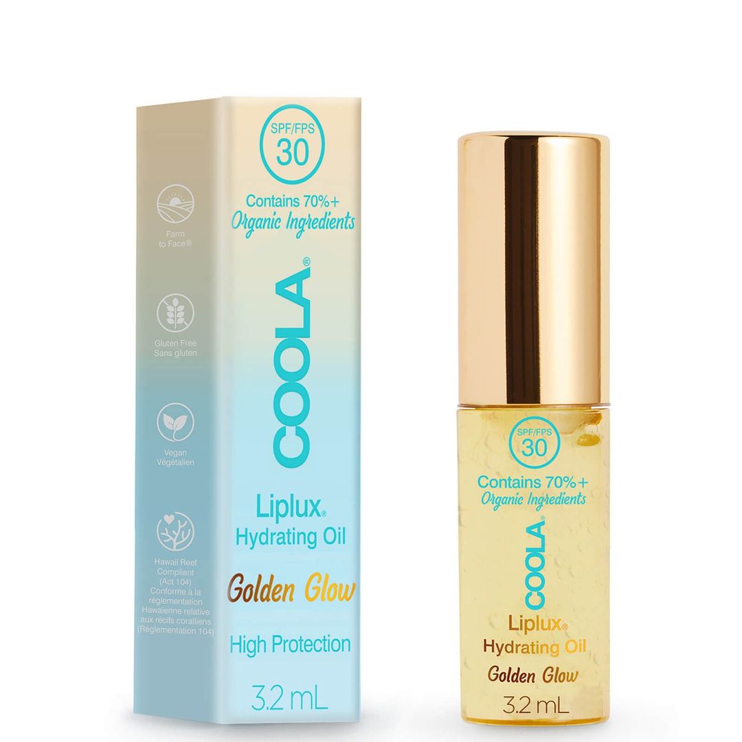 COOLA Hydrating Lip Oil SPF30 3.2ml - Image 1