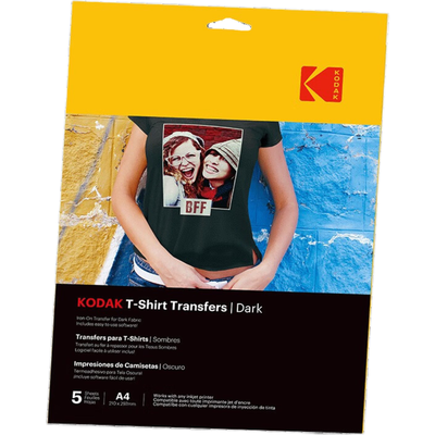 Kodak T-Shirt Transfers - Dark 5 Pack