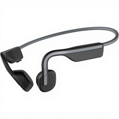 SHOKZ OpenMove Wireless Bluetooth Sports Headphones - Grey, Silver/Grey