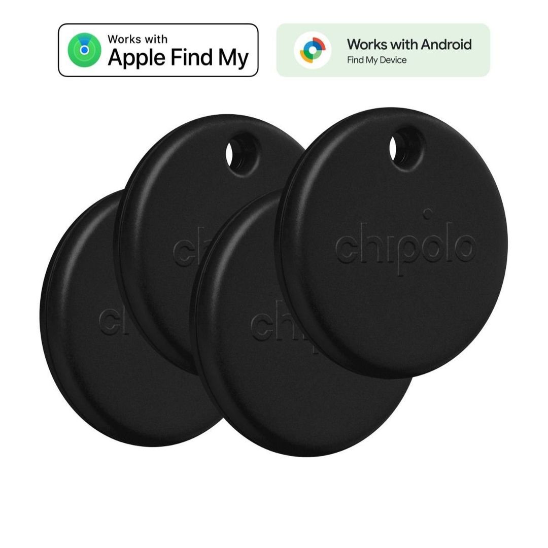 Chipolo POP 4 Pack (Black) - Image 1
