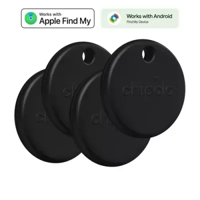 Chipolo POP 4 Pack (Black) - Thumbnail 2