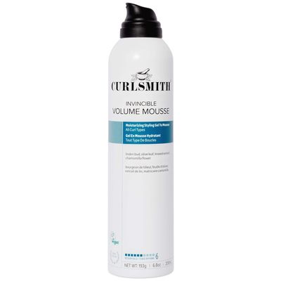 Curlsmith Invincible Volume Mousse - Styling Mousse for Curly & Wavy Hair - Full 200 ml
