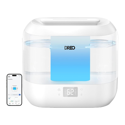 DREO HM411S Smart Aromatherapy Diffuser & Ultrasonic Humidifier - White - Thumbnail 2