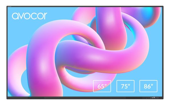 Avocor S-Series 75" 4k IR LED Interactive Displ interactive white
