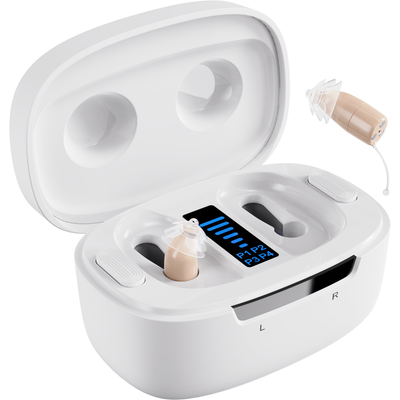 Core One Pro CIC Hearing Aids - Beige