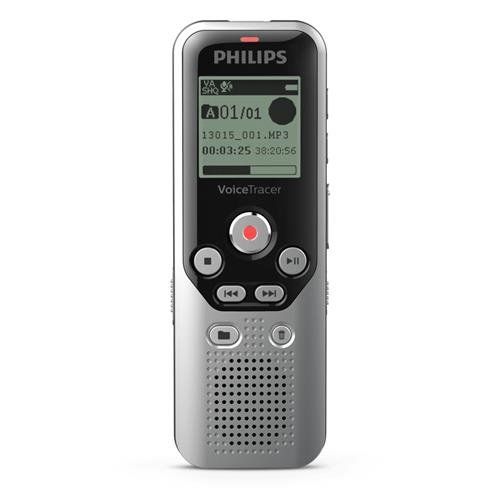 Philips DVT1250 dictaphone Internal memory & flash card Black, Grey - Image 1