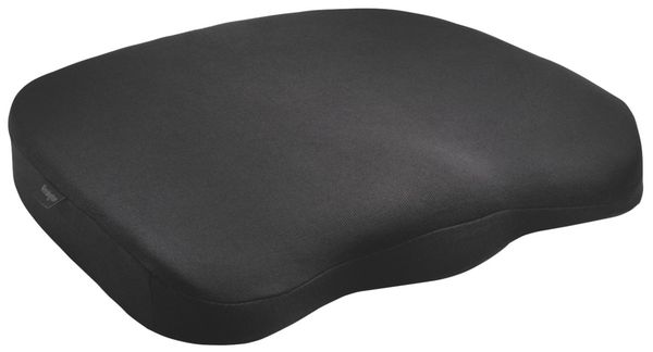 Kensington Ergonomic Memory Foam Seat Cushion - Seat rest - black