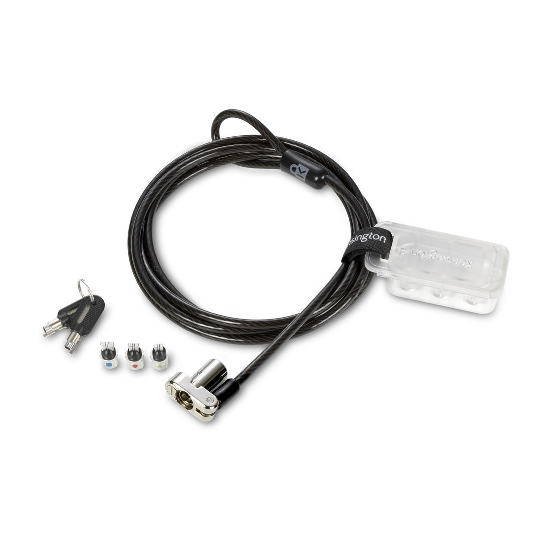 Kensington Universal 3-in-1 Keyed Laptop Lock - Image 1
