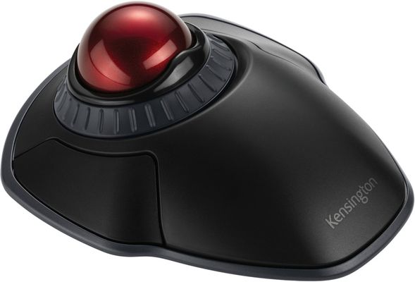 Kensington Orbit Wireless Trackball with Scroll Ring - Black