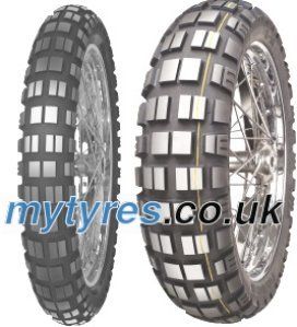 Mitas E-10 ( 150/70B17 TL 69T Rear wheel, M+S marking, Compound Dakar, gelb )