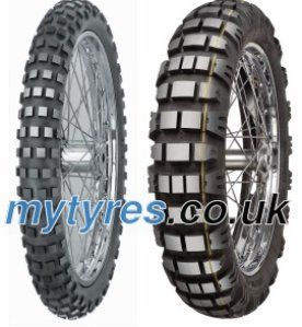 Mitas E-09 ( 140/80-17 TL 69R Rear wheel, M+S marking, Compound Dakar, gelb )