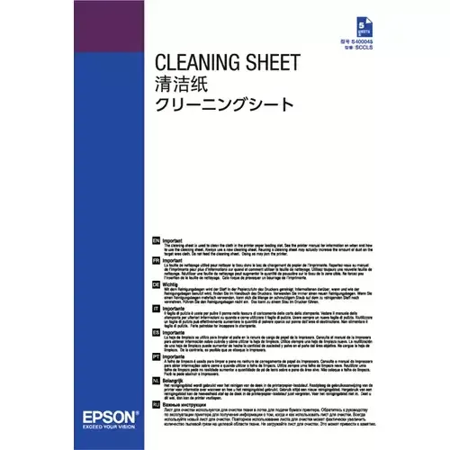 Epson Cleaning sheet - Image 1