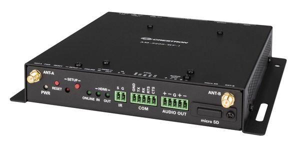 Crestron AM-3200 AV extender AV repeater Black