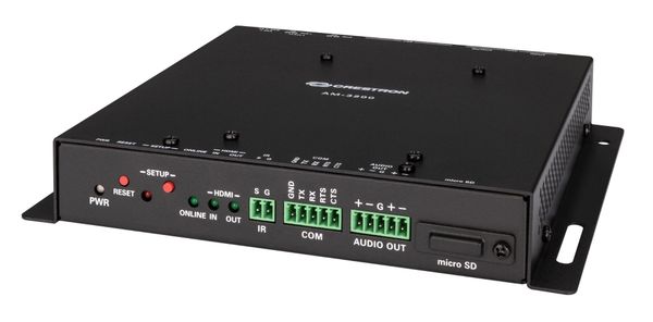 Crestron AM-3200-WF-I AV extender AV receiver Black