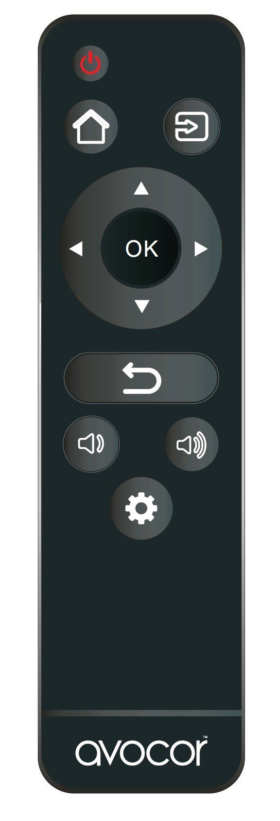 Avocor Remote for AVF AVG AVW Series Displays - Image 1