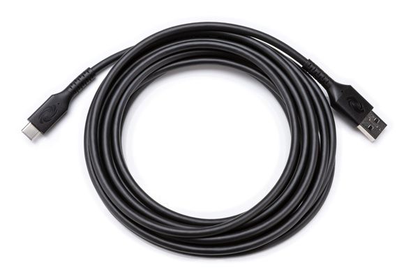 Crestron USB Cable, USB-A Male to USB-C Male, USB 2.0, 12 ft (3.7 m)
