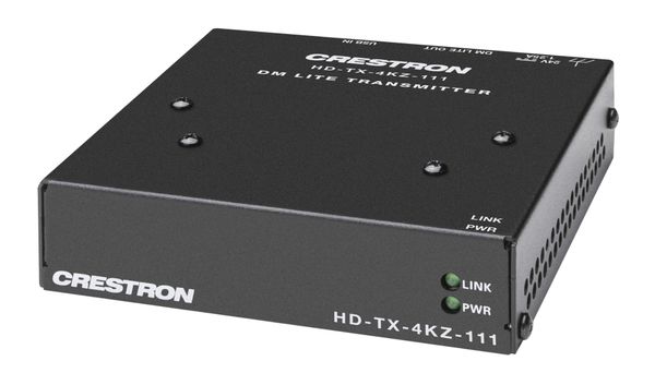 Crestron HD-TX-4KZ-111 AV extender AV receiver White