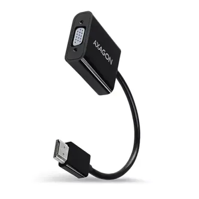 Axagon RVH-VGAN HDMI -> VGA adapter FullHD, 1920x1200, audio OUT, power IN - Thumbnail 2