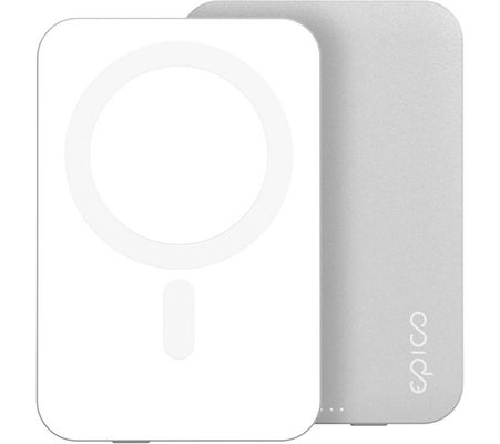 Epico 9915112100056 power bank 5000 mAh Wireless charging White