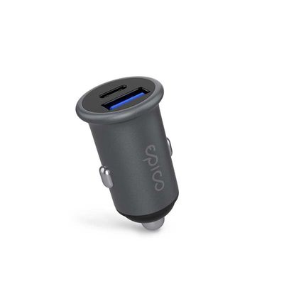 Epico 9915111900084 mobile device charger Universal Black Cigar lighter Fast charging Auto