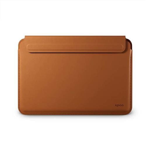 Epico 9911141300033 laptop case 33.8 cm (13.3") Sleeve case Brown - Image 1