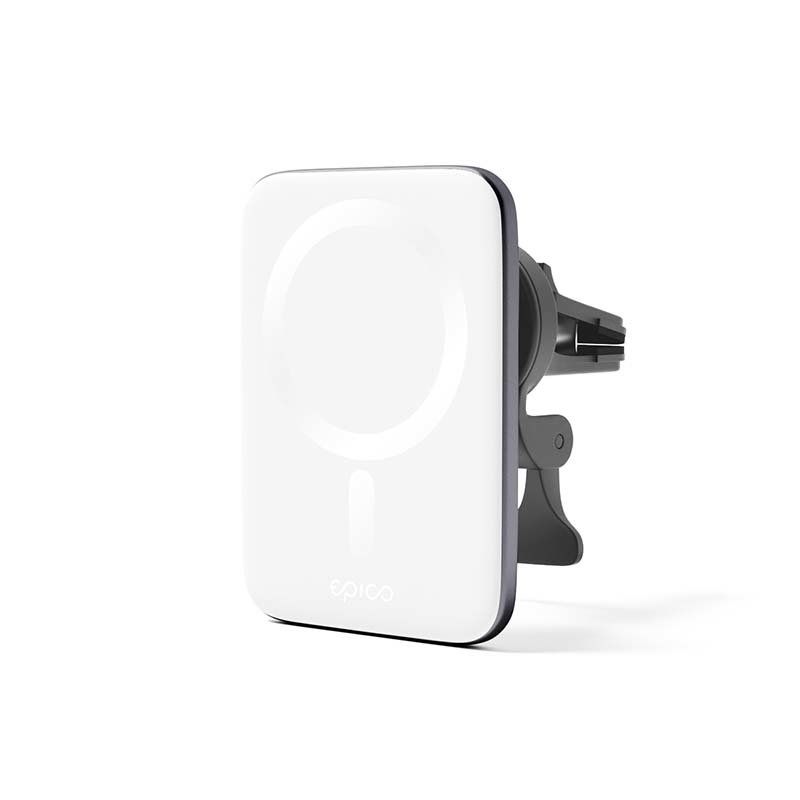 Epico 9915101300218 mobile device charger Smartphone Silver, White Cigar lighter Wireless charging Auto - Image 1