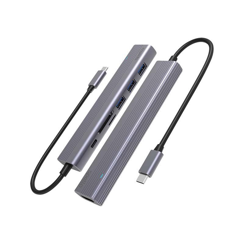 Epico Spello USB Type-C 5000 Mbit/s Black, Silver - Image 1