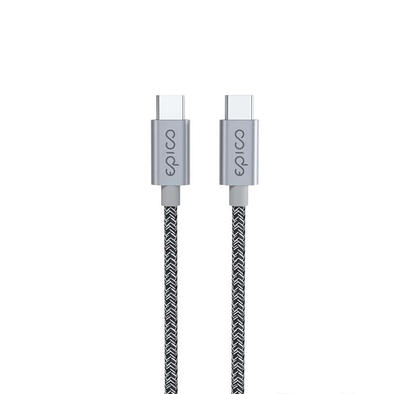 Epico 9915141300018 USB cable 1.2 m USB C Grey - Image 1