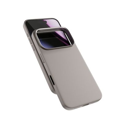 Epico Mag+ Silicone Case Pro iPhone 17 Pro - titanium - Thumbnail 1