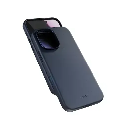 Epico Mag+ Leather Case iPhone 17 - blue - Image 1