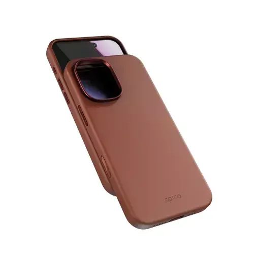 Epico Mag+ Leather Case iPhone 17 - brown - Image 1