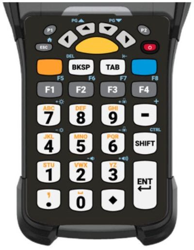 Zebra KYPD-MC9329NMR-01 mobile device keyboard Black. White Alphanumer