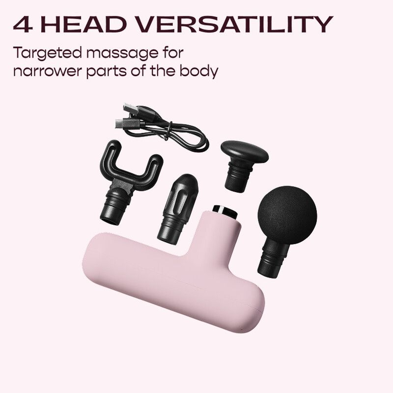 LOLA Handheld Body Massager - Pink, Pink - Image 1