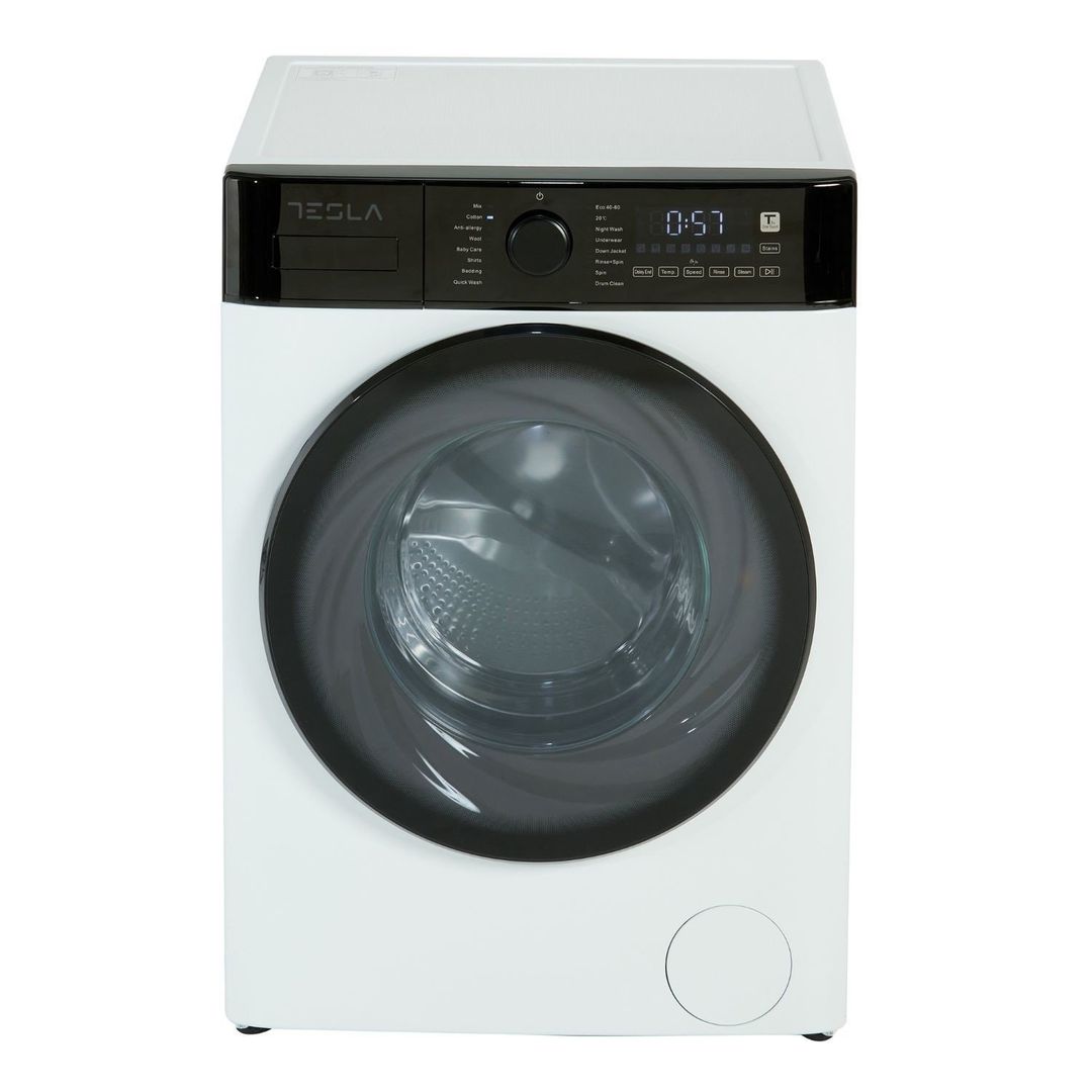 Tesla 10kg 1400rpm Washing Machine - White - Image 1