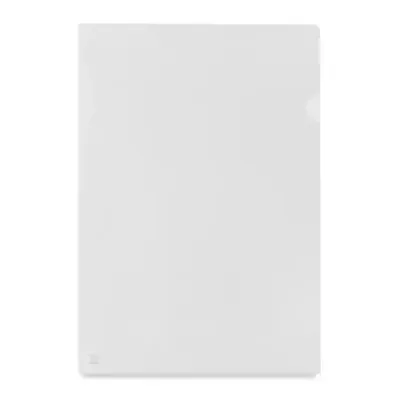 Valuex Cut Flush Folder Polypropylene A4 100 Micron Orange Peel Clear (Pack 100) - 400198023