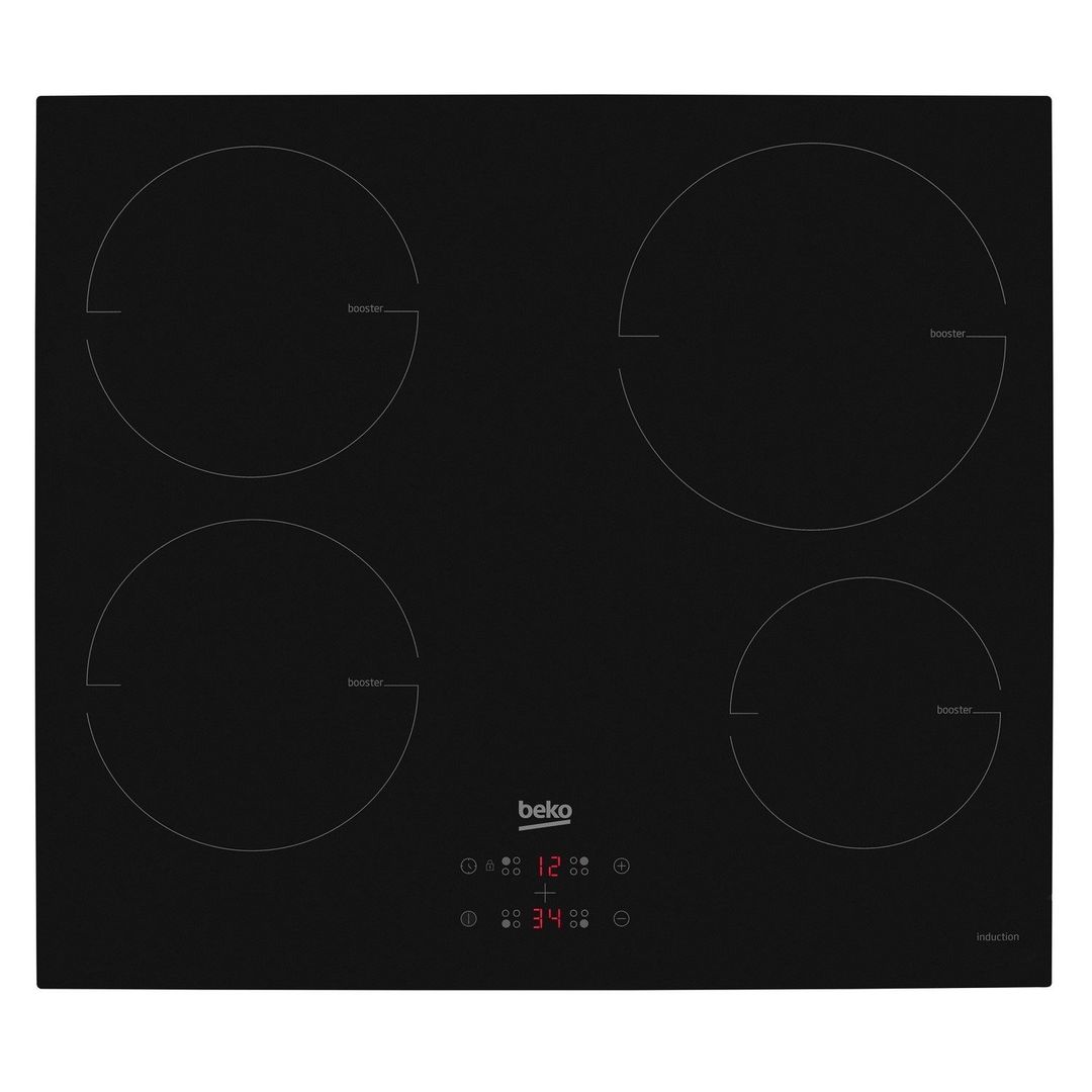 BEKO Pro HII64400MT 58 cm Electric Induction Hob - Black, Black - Image 1