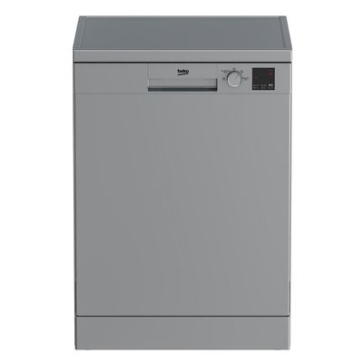 BEKO DVN04X20S Full-size Dishwasher - Silver, Silver/Grey